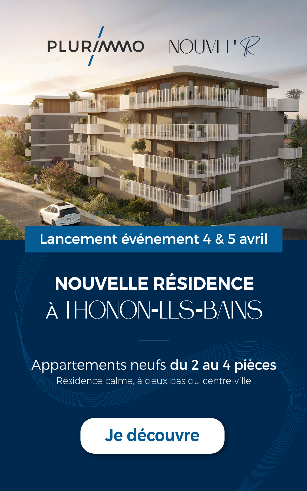 programme immobilier neuf thonon les bains nouvel'r lancement nouveau